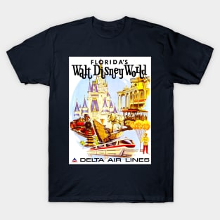 Vintage Travel Poster - I Cannot Speak It's Name T-Shirt